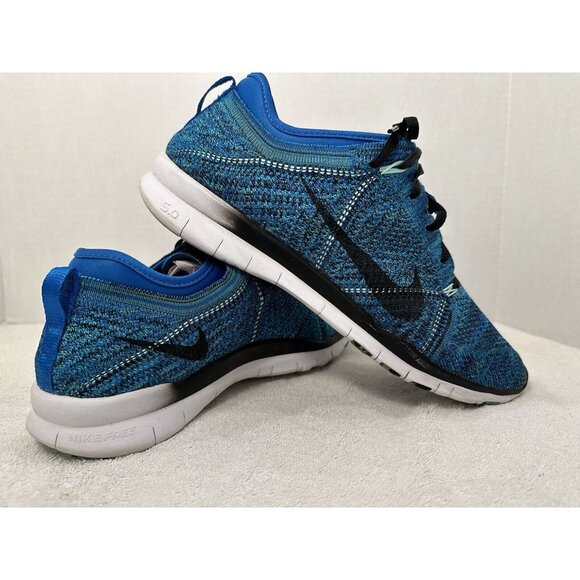 Nike Shoes - Nike Free 5.0 Tr Flyknit Running Shoes Women’s 11, Blue Lagoon Green 718785-402